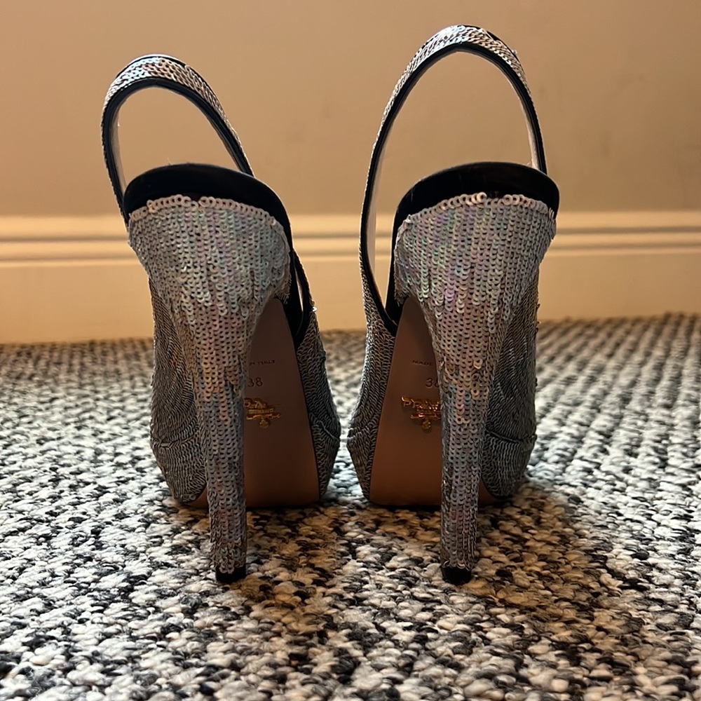 PRADA sequin heels - Picture 3 of 7